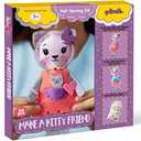 qollorette Felt Sewing Kit for Children, Make Your Own Kitty Toy, Kids' Craft Kit - Make A Friend Sew Kit - Beginner Sewing Kit for Kids, Learn to Sew & Play
