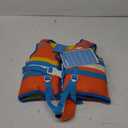 Gogokids Kids Life Jackets Swim Vest - Toddler Life Vest Learn to Swim, Unisex-Child Swim Trainer Vest with Emergency Whistle & Adjustable Safety Strap (Orange, M)