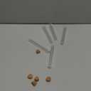 PATIKIL 30ml Plastic Test Tubes with Cork Stoppers, 5Pcs 150x20mm Tubes for Scientific Party Decoration Candy Bead Storage Bath Salt Lab Use, Clear