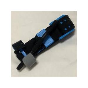 RIGID TQ Tourniquet Case for Generation 7 C-A-T Tourniquet, Belt (Tek-Lok) Attachment, Black with GRAY CROSS. (Tourniquet Not Included)