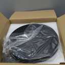 3-Lights Pendant Light Fixture, Hanging Light Fixture Kitchen Island, Black Pendant Lighting for Kitchen Bedroom Hallway, Dining Room Light Fixtures, E26 Base, Clear Glass Shade