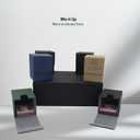 2 Pack Card Deck Box for 200+Single Sleeved Cards with 2 Dividers, Commander Deck Box Compatible fit for MTG, TCG, and Sports Cards.