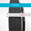 All-Terrain Wheelchair Tires (Pair) - 12.5" Air-Filled Pneumatic Tires for Sand, Snow, Beach - Superior Comfort & Traction - Quick-Release Compatible - for Outdoor Adventures