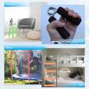 PATIKIL 2 Pcs Pipe Insulation Foam Tube, Heat Preservation Foam Pipe Tubing Covers 3/8" (10mm) ID x 3.3FT x 13/16" OD for Handle Heat Water Pipe Freeze Protection, Purple