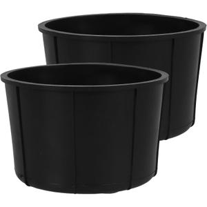 1 Pair Replacement Center Console Cup Holder Insert Compatible with F150 2009-2014, Expedition, Navigator - Black Rubber Liner for Stable Fit and Noise Reduction