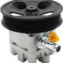 Chefull Power Steering Pump with Pulley & Pipe Fits for Suzuki SX4 2.0L 2010 2011 2012 2013, Replace 4911054L00, 21-4051