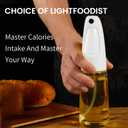 Deziggur Oil Sprayer for Cooking, Olive Oil Sprayer Mister, Olive Oil Spray Bottle for Cooking, Salads, BBQs and More (White)