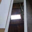 Full Length Mirror 65"x22" - Beveled Edge Rustic White Dressing Mirror, Solid Wood Frame, Wall Mounted or Standing for Bedroom, Entryway, Living Room