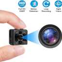 Mini Spy Camera, 1080P HD Mini Spy Camera with Audio and Video Recording, Night Vision, Motion Detective - No Wi-Fi Need