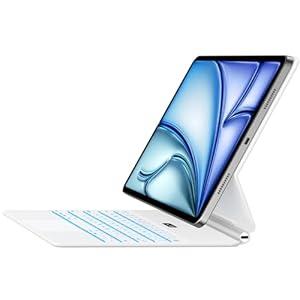Keyboard Case for iPad Air 11" (M3 2025 / M2 2024) & iPad Pro 11"(1st/2nd/3rd/4th Gen), Slim Magic Keyboard with Multi-Touch Trackpad for 10.9"iPad Air 4th/5th Gen with 7-Color Backlit