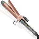 Amazon.com: Thirtek 1 1/2 Inch Large Curling Iron with 1.5 Inch Ceramic Tourmaline Barrel, 15 Temps (180F-450F) for Fast, Long-Lasting, Smooth Salon Finish, 60-min Auto Shut-Off, Dual Voltage Hair Curler : Beauty & Personal Care