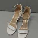 DREAM PAIRS Womens Low-Chunk Low Heel Pump Sandal 5