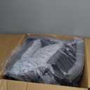 Warmrest 2Pack Waterproof Dog Bed Medium Size Dogs, Plush Cushion & Orthopedic EggCrate Foam Mattress for Senior Dogs, Washable Dog Crate Bed with Removable Cover, Dark Grey