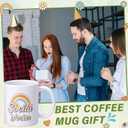 Teenyyou 9 Pcs Social Worker Appreciation Gifts Bulk 11oz Ceramic Social Worker Month Gifts Coffee Mug Cup for Women Men Birthday Party Retirement Work Volunteer Graduation Thank You Present