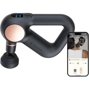 TheraGun Sense (1st Generation) by Therabody - Deep Tissue Massage with Preloaded Routines for Stress Relief, Pain Relief & Muscle Soreness in Neck, Back, Leg, Knee, and Shoulder (Black)