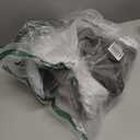 LUMARA Toddler Airplane Bed - Inflatable Airplane Bed for Toddlers, Plane Baby Mattress for Kids - Blow Up Air Mattress for Child Flight Sleep with Safety Belt, Innovative Valves, No Pump Needed (Grey)