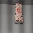 Christmas Tree Topper, 40x13 Inches Toppers Bow with Glitter Satin Mesh Streamer and Patterned Ribbon, Christmas Tree Topper Bow for Christmas Home Decoration (Rose Gold)