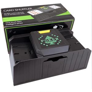 Heavy-Duty Automatic Card Shuffler for 1-2 Decks (9.5cm Cards), USB/Battery Powered - Large Capacity Card Mixer