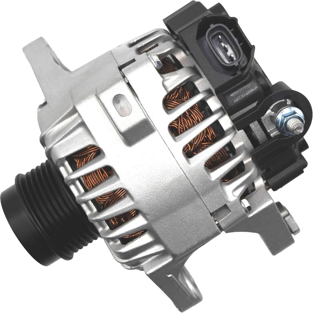 Alternator Fit for Hyundai Veloster L4 1.6L 2015-2017,Fit for Kia Soul 1.6L 13-16,Fit for Rio 1.6L 14-17,Fit for Forte5 1.6L 14-16,Fit for Forte Koup 1.6L 14-16,373002B760 37300-2B760