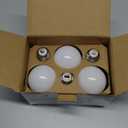 OREiN Matter Smart Light Bulb, Smart Light Bulbs Work with Apple Home, Alexa, Google Home, SmartThings, A19 Color Changing Light Bulbs 2.4Ghz WiFi, 800 Lumens Equivalent 60W 6Pack