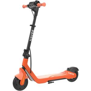NAVEE K100 Series Electric Scooter for Kids 5-11, Adjustable Handlebar/Speed, Digital Pet, 12.4/9.9/7.5 mph, Safe Brake, Foldable, RGB Lights, Smart APP, Growing Adventurer Gift for Boys Girls, UL2272