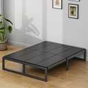 Lutown-Teen Bunkie Board Queen High-Density Polymer Bed Support Bunkie Board Queen Size Anti-Sag, Breathable, Moisture Resistant, Noise Minimizing