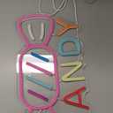 Candy Neon Sign for Wall Decor Candyland Party Decorations, Candy Bar Sign, Store Logo, Birthday Decorations, Candy Light for Candy Shop, Kids' Room, Dimmable USB Powered Colorful 13.7""x7""