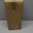 2-Pack Plastic Rectangular Bread Box with Clear Lid, Loaf Cake Keeper, Portable Bread Keeper Storage Container with Handle (Blue)