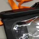 Temdan 2 Pcs Waterproof Phone Pouch, [Up to 10" Large] Universal IPX8 Waterproof Cell Phone Case Dry Bag with Lanyard for iPhone 16 Pro Max/16E/15/14/13,Galaxy S25 Ultra/S24/S23 for Vacation -Black