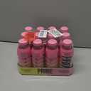 PRIME Hydration STRAWBERRY BANANA, Sports Drinks, Electrolyte Enhanced for Replenishing Fluids, 250mg BCAAs, B Vitamins, Antioxidants, Low Sugar, 16.9 Fl Oz, 12 Pack