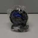 BESKAR USB Clip on Fan, Portable Small Fan with Cord Powered, 3 Speeds Strong Airflow, with Sturdy Clamp, Quiet Personal Desk Fan (Black)