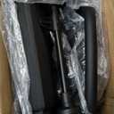 Gromast Gravity Folding Baby Stroller - Portable Travel Toddler Stroller w/Adjustable Backrest, Canopy & Cup Holder, Lightweight and UV Protected, One-Hand Automatic Folding - Black