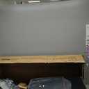 GAOMON 22" Bar Stools Set of 4, Counter Height Bar Stools with PU Upholstered Seat, Metal Frame Kitchen Bar Chairs with X-Design Back and Footrest for Kitchen Island, Counter Bar, Dining Room, Brown