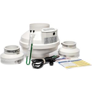 Festa AMG Legend Extreme EC Radon Fan – 3“ Installation Kit - Quiet and Energy Efficient Radon Mitigation Inline Fans – High Performance 6” Duct Fan