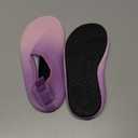 JIASUQI Kids Boys and Girls Summer Athletic Water Shoes Aqua Socks for Beach Swimming Pool, 32/33, Pink Purple