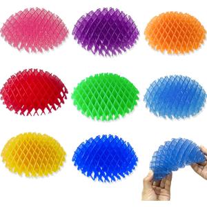 Easter Gifts for Kids 8 Pack Stretchy Fidget Toy, Fidget Wiggler, Cute Squishy Fidget Desk Toy, Resistance Fidget Toys Stress & Anxiety Relief, Birthday & Valentines Day Gifts for Him