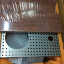 BRONSTARZ 24 Inch Nano Black Undermount Hidden Bar Sink with Glass Rinser 24x14 Stainless Steel Undermount Workstation Sink Bar Prep Sink 16 Gauge Single Bowl Undermount Kitchen Sink with Cup Washer