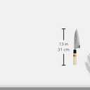 Sakai Takayuki Japanese Knife Kasumitogi Yasuki White Steel 06036 Deba Knife 165mm