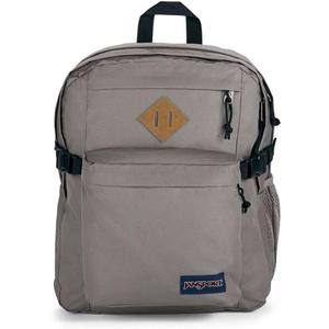 JanSport Main Campus Backpack - Travel or Work backpack w 15-Inch Laptop Sleeve and Dual Water Bottle Pockets, Graphite Grey