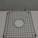 Serene Valley Sink Grid 18-1/8" L x 13-3/8" W, Centered Drain with Corner Radius 3-1/2", NDG1813C