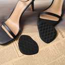 2 x Metatarsal Pads for Women's High Heel Shoes (Black + Biege + Clear - 3 Pairs)