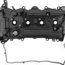 Engine Valve Cover 12310RDFA01 123105A2A01 with Gasket Compatible with 2013-2017 Honda Accord, 2015-2019 CR-V CRV, Fit for L4 2.4L Gas (K24W1).