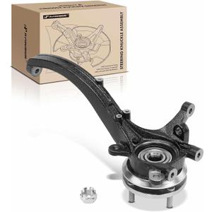 A-Premium Front Right Steering Knuckle & Wheel Bearing Hub Assembly | Compatible with Hyundai Sonata & Kia Optima, 2002 2003 2004 2005, 2.4L 2.7L, Passenger Side, From 01/03/2002, Front Right Passenger Side