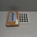 Set of 20 Veritek 12x1.5mm 3/4 19mm Hex 1.25 Inch 31.75mm Length Chrome OEM Factory Style Large Acorn Seat Lug Nuts for Ford Focus Fusion Escape Lincoln MKC MKZ Factory Wheels