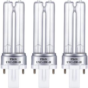 LB4000 Bulb 3 Pieces Light Replacement 5 W Bulb Compatible with Germguardian LB4000 Air Purifier Models AC4300BPTCA, AC4825, AC4850, AC4850PT, AC4900, AC4900CA, AC5300B, AC5350B, AC5350