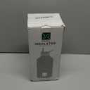 Insulated Water Bottle | Thickened Stainless Steel Vacuum Metal | Portable Sports Half Gallon Large Water Jug for Gym and Hiking with Straw, Carrier Bag, Handle Strap | BPA-Free 64 oz (Advanced Black)