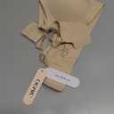 OEAK Womens Deep V Bras Wireless Comfortable Bra Supportive No Underwire Bras Tshirt Push Up Bralettes Plunge Seamless Bra (X-Small, Beige)