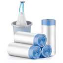 Charmount 5 Gallon Trash Bags - Drawstring small trash Bags for Bathroom, Kitchen, Bedroom, Office, 60 Count (Upgraded - Easy to Separate)…