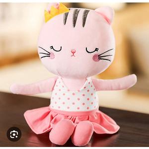 Ballerina Dolls Kitty Plush Cat Toys Ballet Dance Recital Gifts for Girls 13.5 Inches