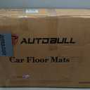 Floor Mats & Cargo Liner for Toyota RAV4 2019-2025 (Hybrid & Gas), Car Mats Full Set 6-Piece,All-Weather TPE Protection 1st,2nd Row Car Liners,Backrest Mat & Trunk Mat,Black